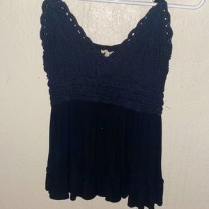 Crochet Flowy Tank Top